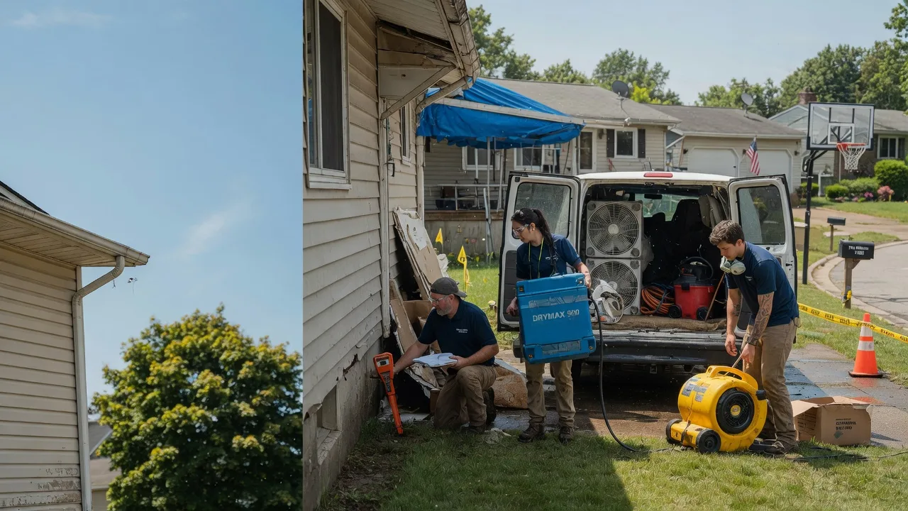 Ceiling Leak Cleanup in Moorhead, MN near me