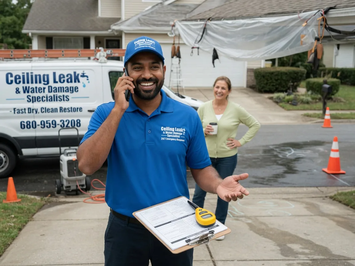 Ceiling Leak Cleanup Moorhead, MN FAQs